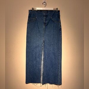 Frame Denim Skirt